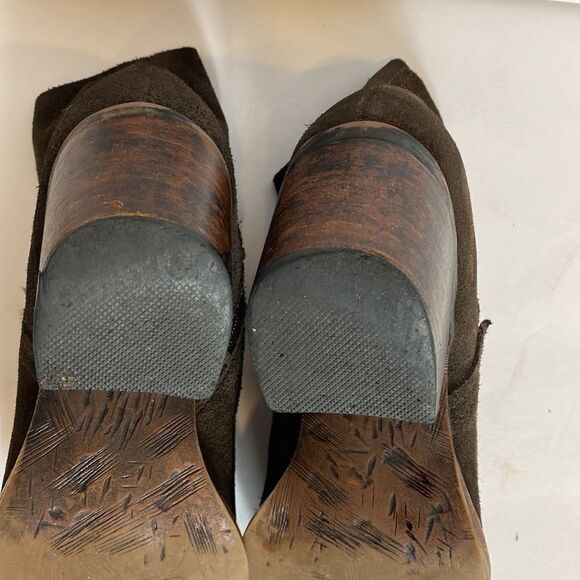 Soho Cobbler suede dark brown ankle boots size 6 - Picture 7 of 8